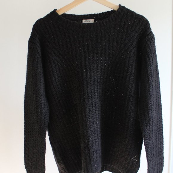 Oversized Knit Black Ardene Sweater - Picture 4 of 4